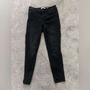 Black skinny jeans/jeggings, size 3